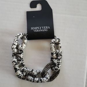 ❣3/25 ❣  Simply Vera Wang Chunky Snake Print Bracelet